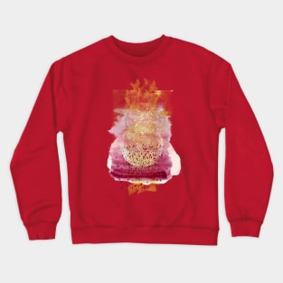 Abstract watercolour: Hot Summer Night Crewneck Sweatshirt